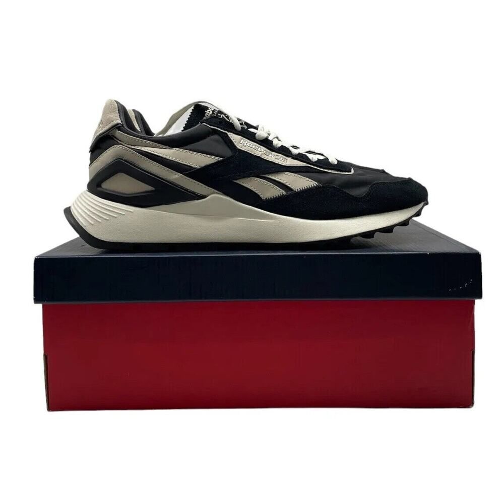 Reebok CL Legacy AZ Men Sz 8.5-13 Casual Retro Shoe Black White Sneaker Trainer